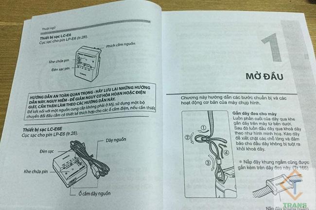 Dịch thuật sách hướng dẫn sử dụng chuẩn xác tại CANTHOTRANS