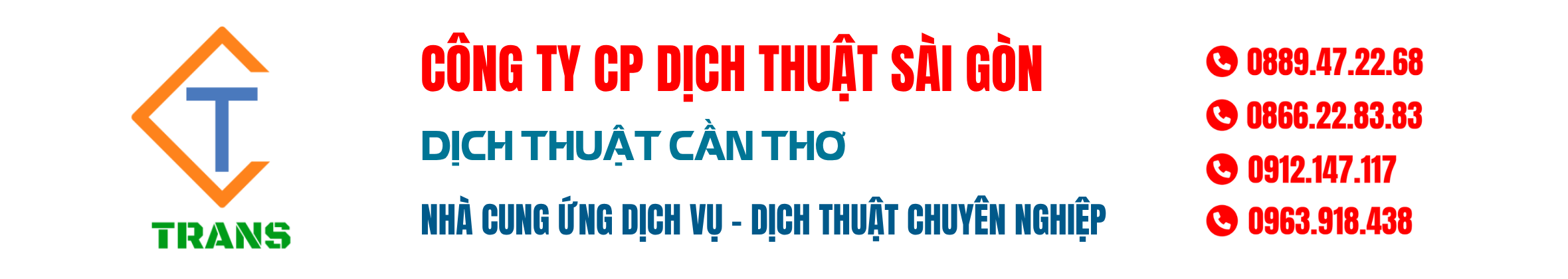 Dịch thuật Cần Thơ - CANTHOTRANS
